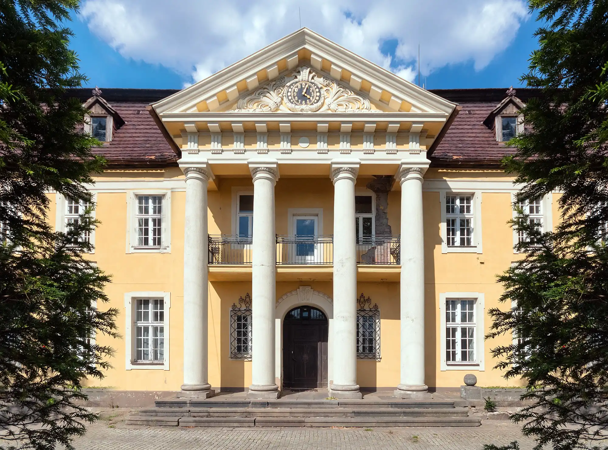 Fotos Barockes Herrschaftshaus in der Oberlausitz - Renovationsprojekt