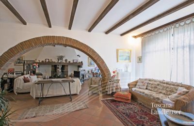 Bauernhaus kaufen Sarteano, Toskana:  RIF 3009 Blick in Wohnbereich