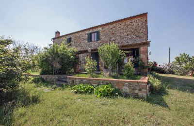 Bauernhaus kaufen Asciano, Toskana:  RIF 2982 Rustico und Terrasse