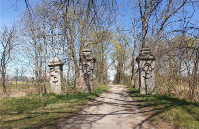 Historischer Park kaufen Dębe Wielkie, Ruda, Masowien:  Zufahrt
