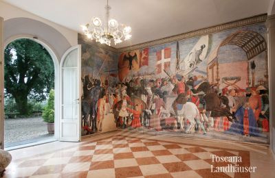 Historische Villa kaufen Arezzo, Toskana:  eingang