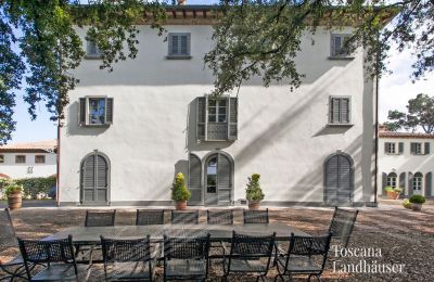 Historische Villa kaufen Arezzo, Toskana:  Vorderansicht