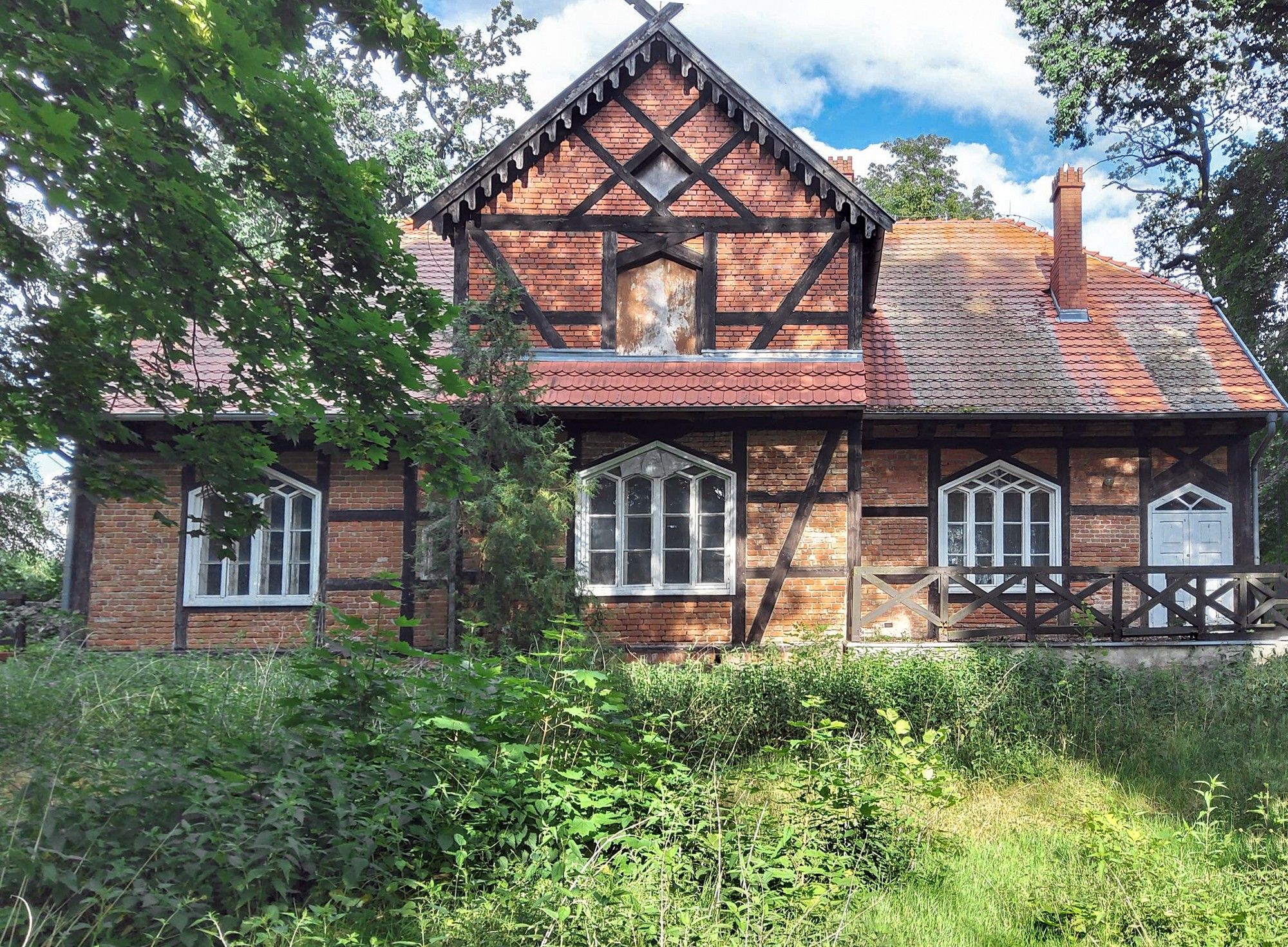 Fotos Kleines Fachwerk-Gutshaus bei Leszno