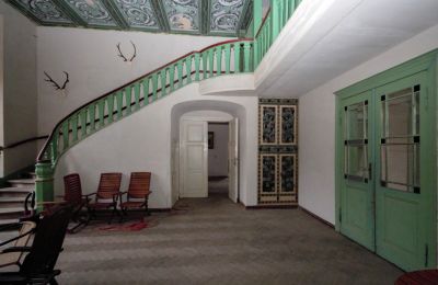 Schloss kaufen Przybysław, Westpommern:  Eingangshalle