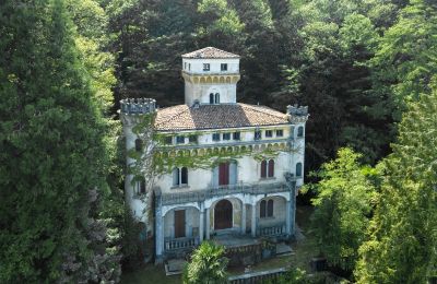 Historische Villa kaufen 28838 Stresa, Via Giuseppe Mazzini, Piemont, Drohnenfoto