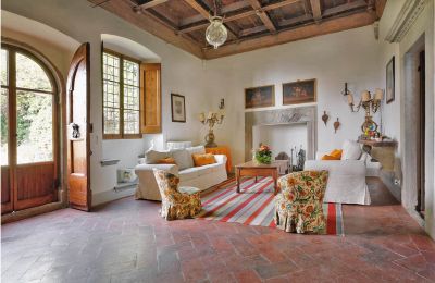 Historische Villa kaufen Firenze, Toskana:  Wohnzimmer
