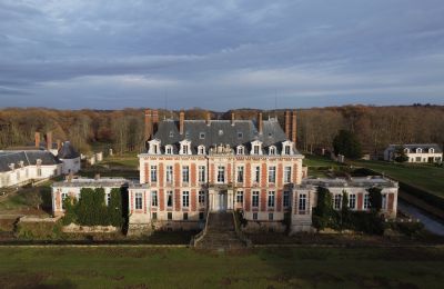 Charakterimmobilien, Prächtiges Schloss Nähe Paris mit 59 Hektar Land