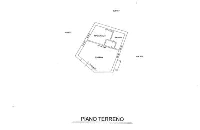 Landhaus kaufen Castagneto Carducci, Toskana:  RIF 3057 Grundriss