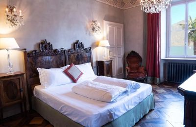 Historische Villa kaufen Cannobio, Piemont, Schlafzimmer
