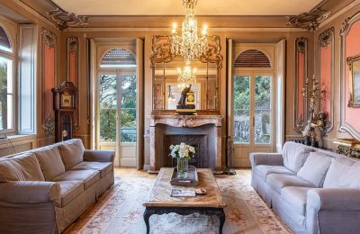 Historische Villa kaufen Cannobio, Piemont, Wohnbereich