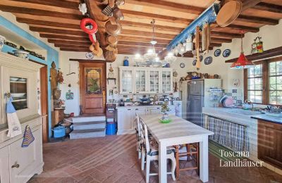 Landhaus kaufen Gaiole in Chianti, Toskana:  RIF 3041 Küche 1