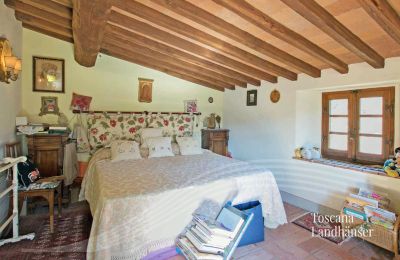 Landhaus kaufen Gaiole in Chianti, Toskana:  RIF 3041 Schlafzimmer 2