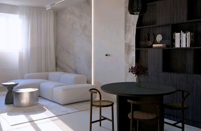 Appartamento in edificio storico in vendita Lubiechowo, Pomerania Occidentale,, Salon - projekt aranżacji 