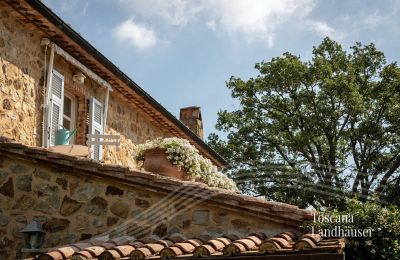 Landhaus kaufen Manciano, Toskana:  RIF 3084 Blick zum Balkon
