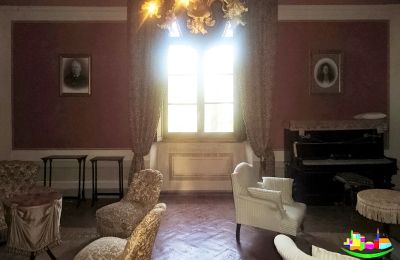 Château à vendre 06055 Marsciano, Ombrie, Salle de séjour