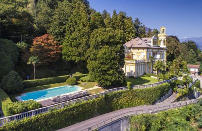 Historische Villa kaufen Baveno, Villa Barberis, Piemont:  