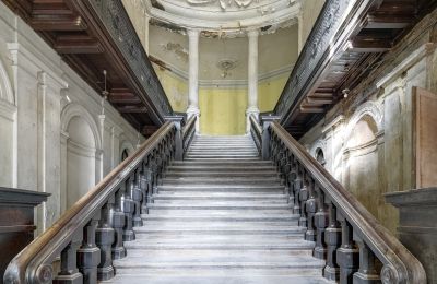 Schloss kaufen Bożków, Palac Wilelma von Magnis 1, Niederschlesien:  Treppe