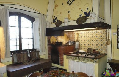 Historische Villa kaufen Latium, Küche