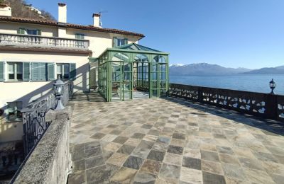 Historische Villa kaufen 28824 Oggebbio, Piemont, Terrasse