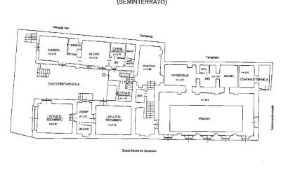 Immobilie Oggebbio, Grundriss 1