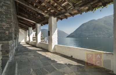 Historische Immobilie kaufen Brienno, Lombardei:  Terrasse