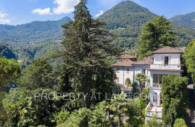 Historische Villa kaufen Dizzasco, Lombardei, Drohnenfoto