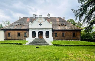 Herrenhaus/Gutshaus kaufen Paplin, Dwór w Paplinie, Masowien:  Außenansicht