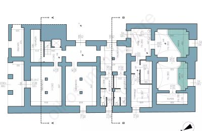 Immobilie Manduria, Grundriss 2