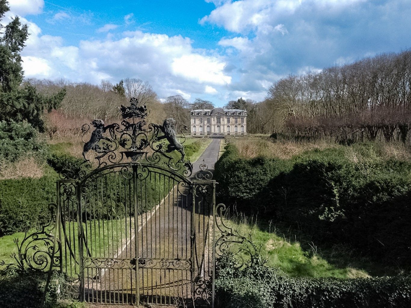 Fotos Schloss bei Chantilly nördlich Paris - absolute Privatsphäre