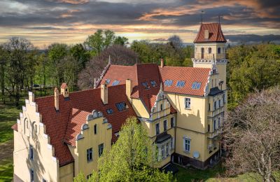 Castello à vendre Ornontowice, Zamkowa, Slesia, Foto con drone