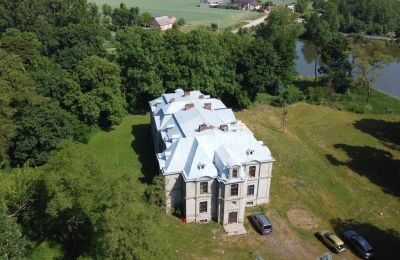Castello kaufen Więsławice, Kujavie-Pomerania, Foto con drone