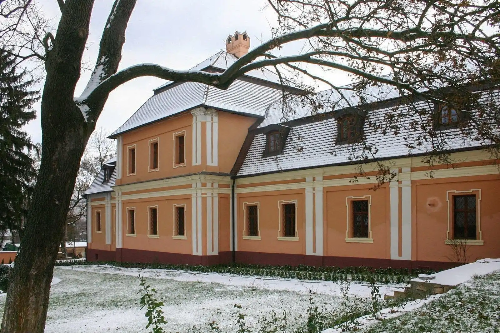 Immagini Casa padronale ristrutturata nella Slovacchia occidentale