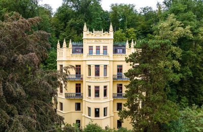 Historische Liegenschaften, Haus im Haus - außergewöhnliche sanierte Villa am Stadtwald mit Blick über die Stadt Gera, provisionsfrei