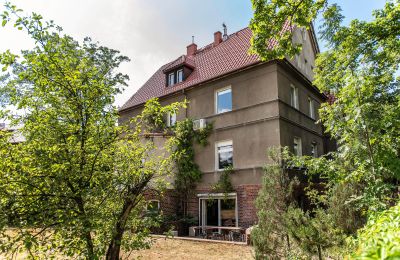 Historische Villa kaufen Wrocław, Korfantego 15, Niederschlesien, wyjście do ogrodu