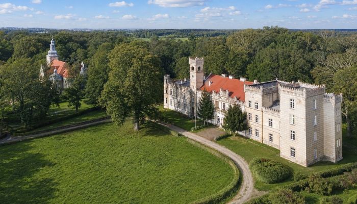 Manoir de Gościeszyn – Un chef-d'œuvre du néogothique anglais