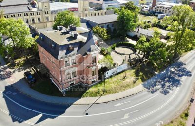 Historische Villa kaufen Radomsko, Kolejowa  2, Lodz, Drohnenfoto