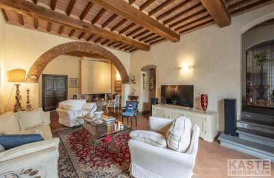 Maison de campagne à vendre Crespina, Toscane, Salle de séjour