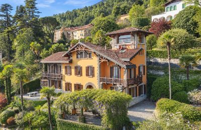 Historische Liegenschaften, Jugendstil-Villa in Ghiffa am Ufer des Lago Maggiore