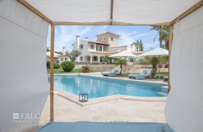 Maison de campagne à vendre Cas Concos des Cavaller, Îles Baléares, Überdachte Sonnenterrasse