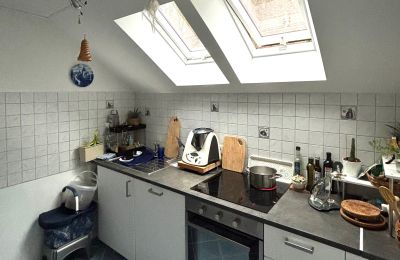 Historische Villa erwerben 58762 Altena, Bachstraße 66, Nordrhein-Westfalen, Küche DG