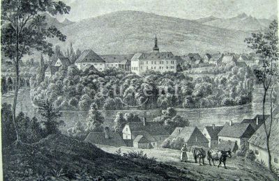 Castello in vendita Vršovice, Zámek Vršovice, okres Louny, Vista storica