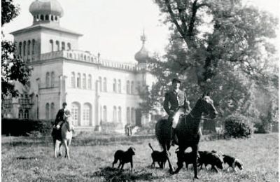 Castello in vendita Osiek, Pałac w Osieku, Piccola Polonia, Vista storica
