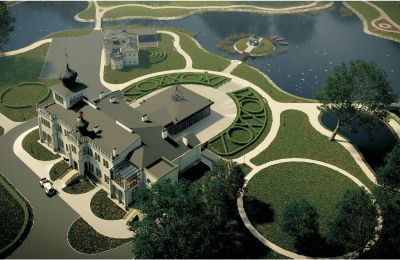 Castello in vendita Osiek, Pałac w Osieku, Piccola Polonia, Visualizzazione