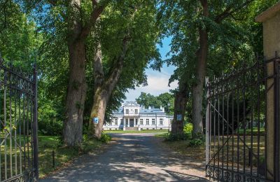 Herrenhaus/Gutshaus kaufen Ojrzanów, Pałac w Ojrzanowie, Masowien, Zufahrt