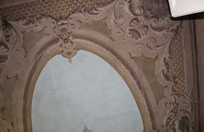 Villa storica in vendita Faido, Ticino, affresco restaurato