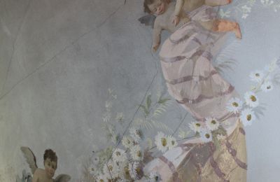 Villa storica in vendita Faido, Ticino, affresco