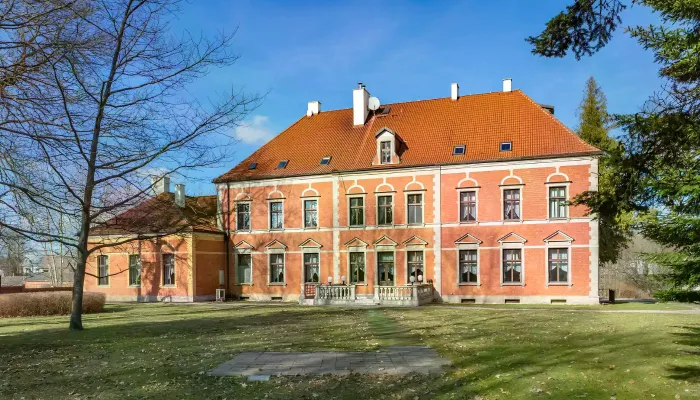 Schloss in Leźno (Rittergut Leesen) bei Danzig zu verpachten