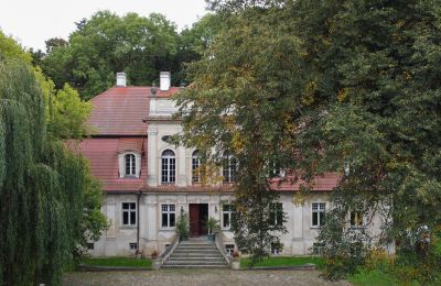 Herrenhaus/Gutshaus kaufen Popowo Stare, Pałac w Popowie Starym, Großpolen, Vorderansicht