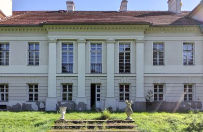 Schloss kaufen Siedlec, Pałac w Siedlcu, Großpolen, Rückseite