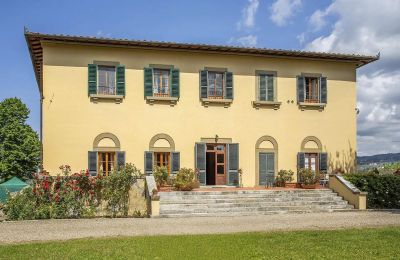 Historische Villa kaufen Bagno a Ripoli, Toskana, Vorderansicht